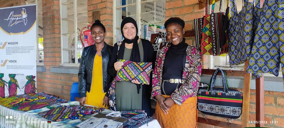 Tikonze Apapa Foundation Shines a Light on Deaf Designers' Talent at Africa Day and Pop-Up Market Events